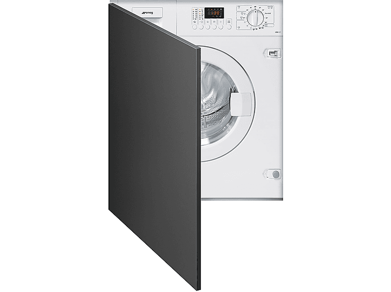 SMEG LSIA127 LAVASCIUGA INCASSO, Caricamento frontale, 7 kg, 15 programmi, Profondità 56 cm, Giri 1200 rpm, livello rumorosità centrifuga 70 dB(A), Classe F
