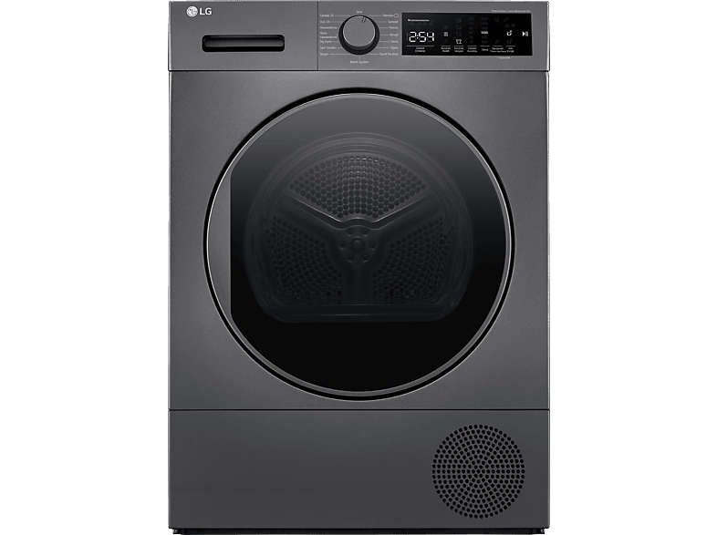 LG RH80T2SP7RM A++ Enerji Sınıfı 8kg Kurutma Makinesi Gümüş_1