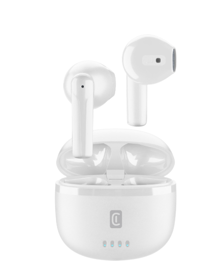 Auriculares inalámbricos - CellularLine Wizy, Intraurales, Bluetooth, Blanco