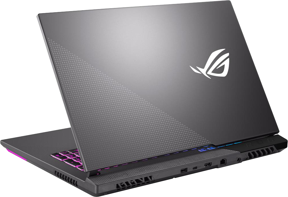 ASUS ROG Strix G17 G713IE-HX014 Szürke Gamer laptop (17,3" FHD/Ryzen7/16GB/512 GB SSD/RTX3050Ti 4GB/NoOS)