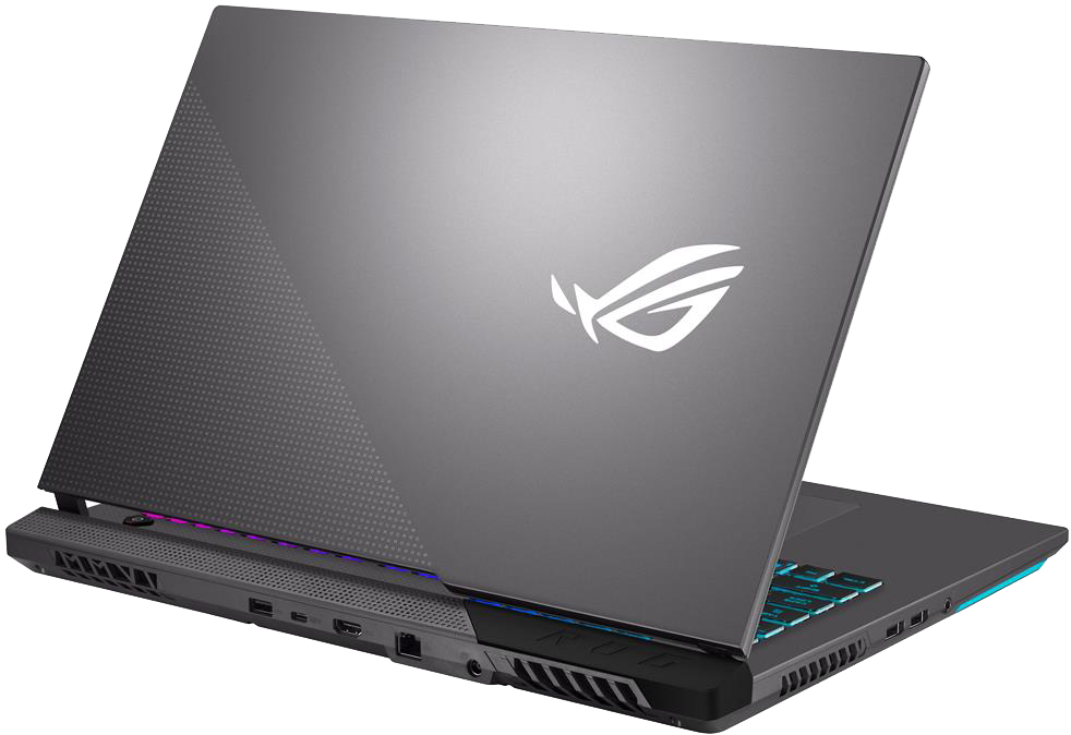 ASUS ROG Strix G17 G713IE-HX014 Szürke Gamer laptop (17,3" FHD/Ryzen7/16GB/512 GB SSD/RTX3050Ti 4GB/NoOS)