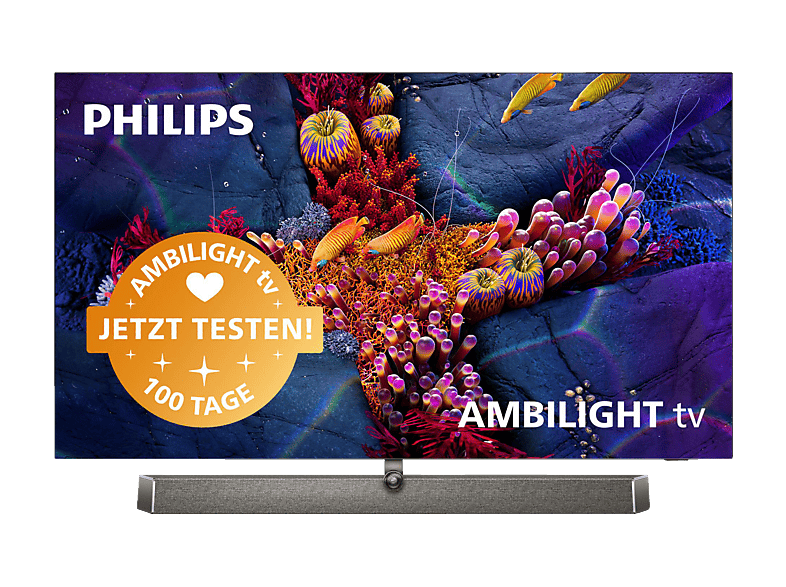 OLED TV PHILIPS 65OLED937/12 OLED TV (Flat, 65 Zoll / 164 cm, OLED 4K ...