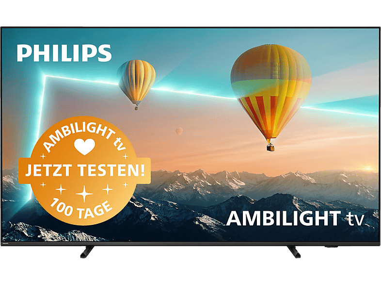 LED TV PHILIPS 43PUS8007/12 LED TV (Flat, 43 Zoll / 108 cm, UHD 4K ...