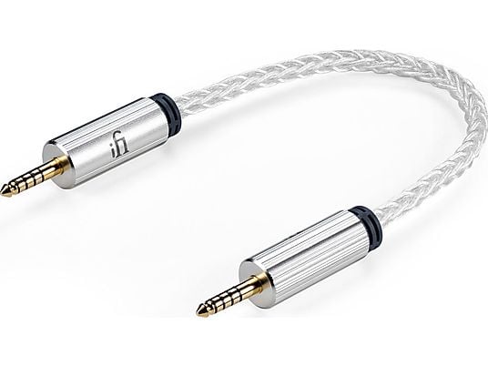 IFI AUDIO 4.4 mm auf 4.4 mm - Audiokabel (Transparent/Silber)