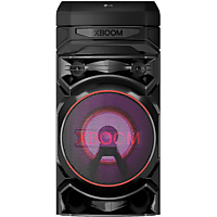 Altavoz - LG RNC5, Luces Multi Color, Efectos DJ. Función karaoke. Efectos de Voz, Negro