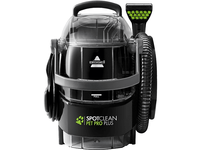 Aspirador sin bolsa - Bissel Spot Clean Pet Pro Plus, 750 W, 2.8 l, Negro