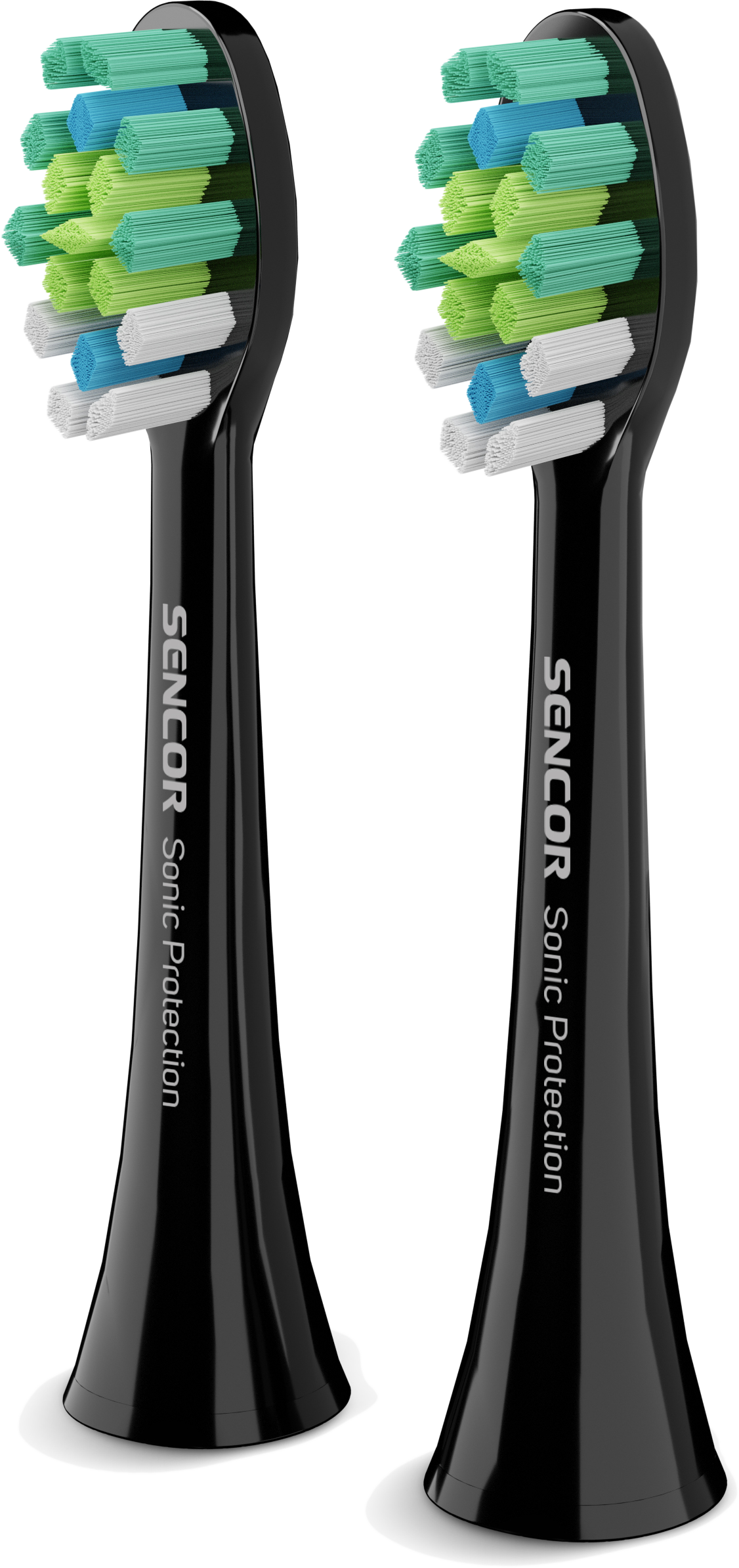 SENCOR SOX 102 Szónikus fogkefe fej SOC 42x, 2 db, fekete