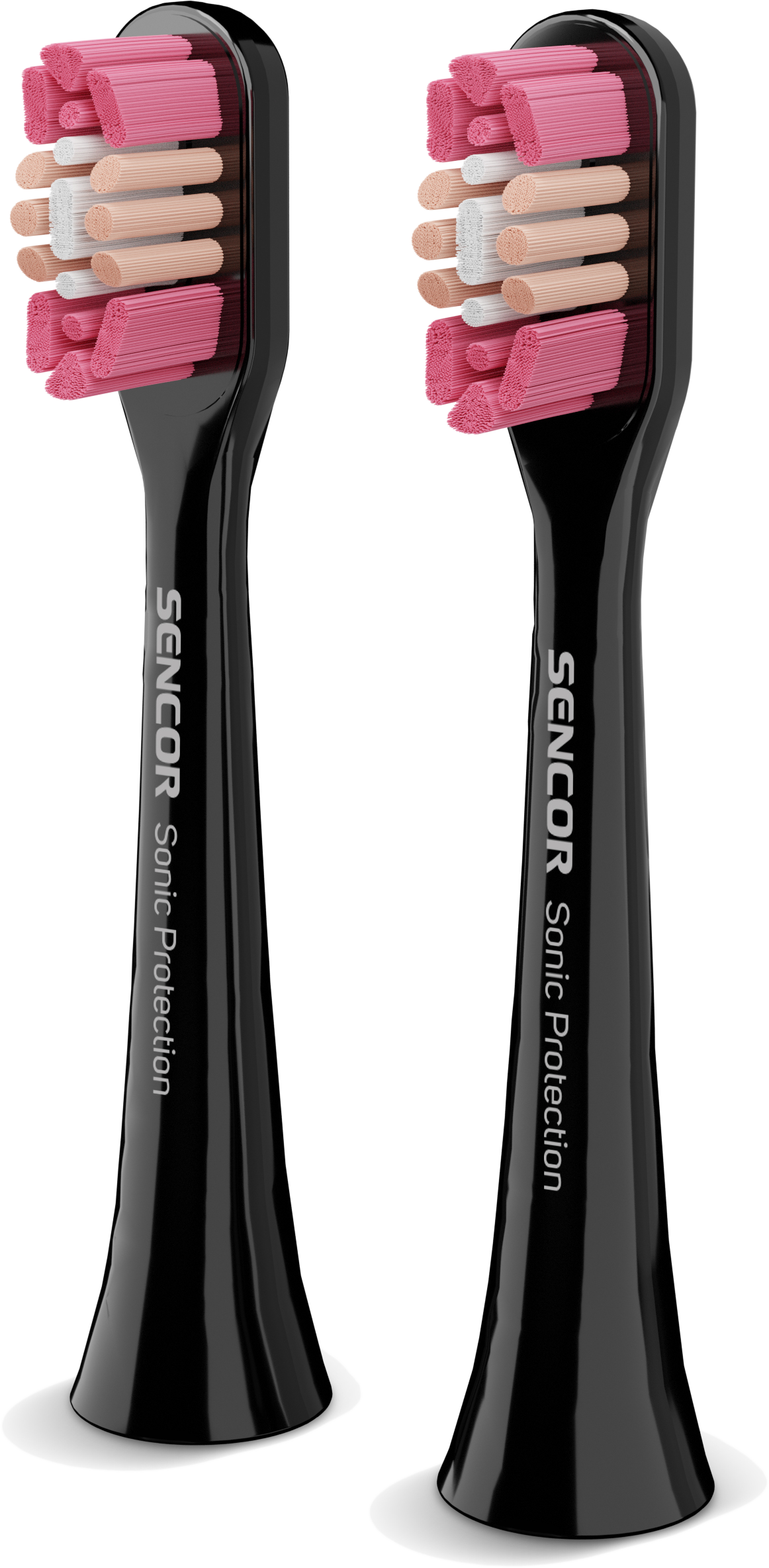 SENCOR SOX 104 Szónikus fogkefe fej SOC 42x, 2 db, fekete, whitening