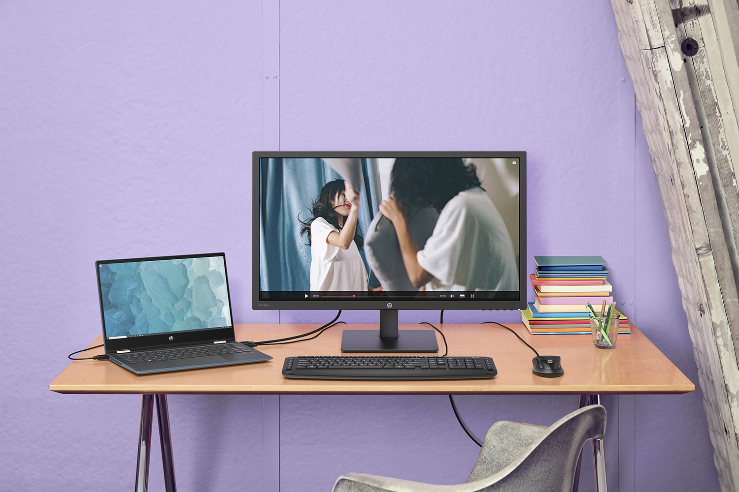 HP Monitor V28 28" 4K UHD (8WH58AA)