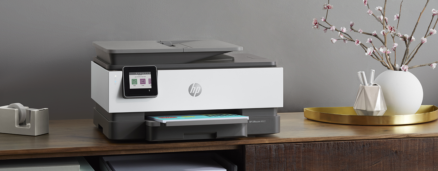 HP Officejet Pro 8022e -  Imprimer, copier et scanner - Encre - Compatible HP+  - Incl. 6 mois Instant Ink (229W7B) Imprimante multifonction
