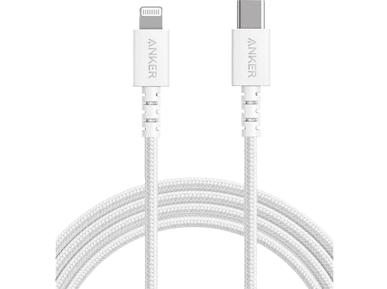 Anker Powerline 1.8M Select Type-C To Lightning Kablo Beyaz - 1