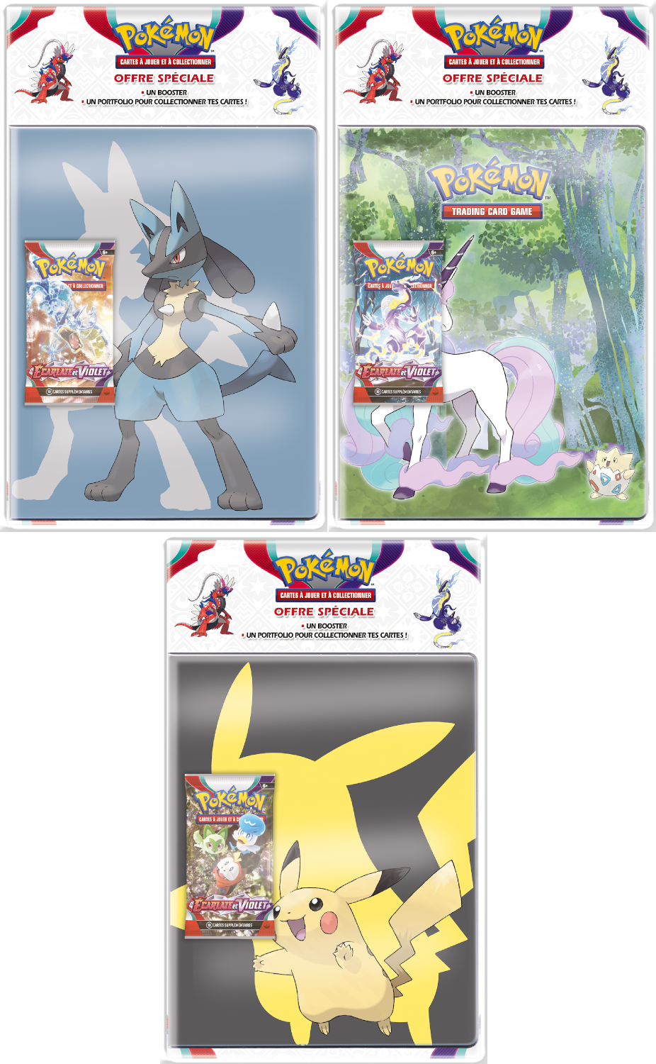 Portfolio+ Booster Ecarlate et Violet FR