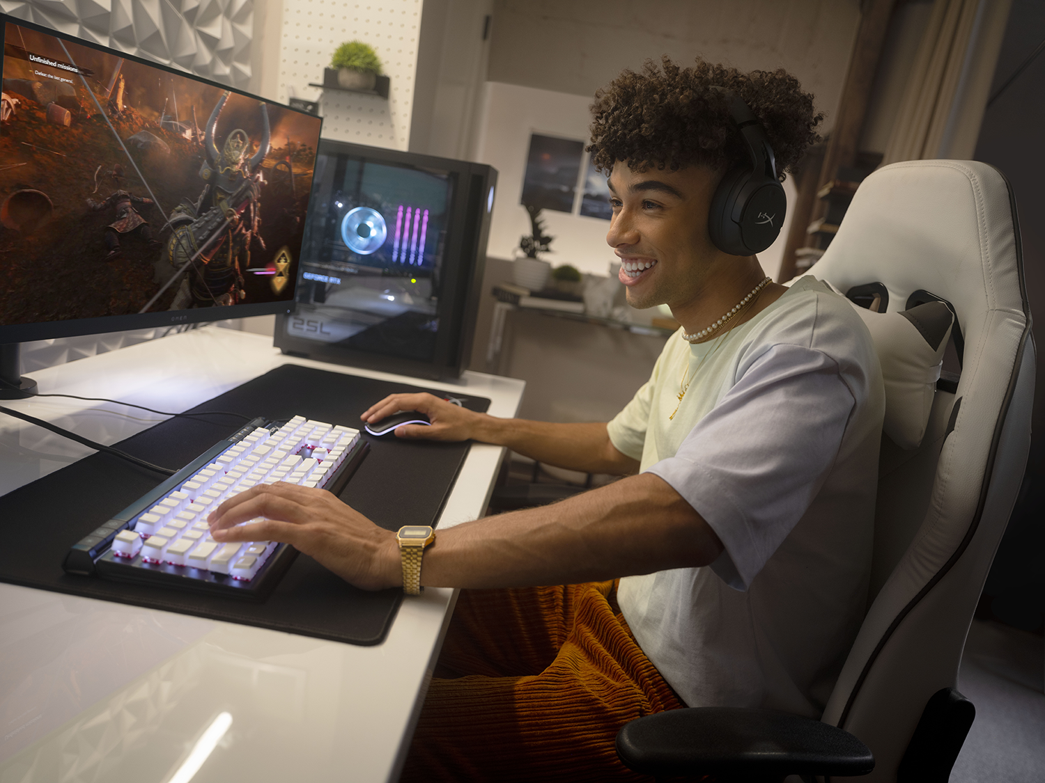 HP PC gamer OMEN 25L GT15-0013nb Intel Core i7-12700F (6M686EA)