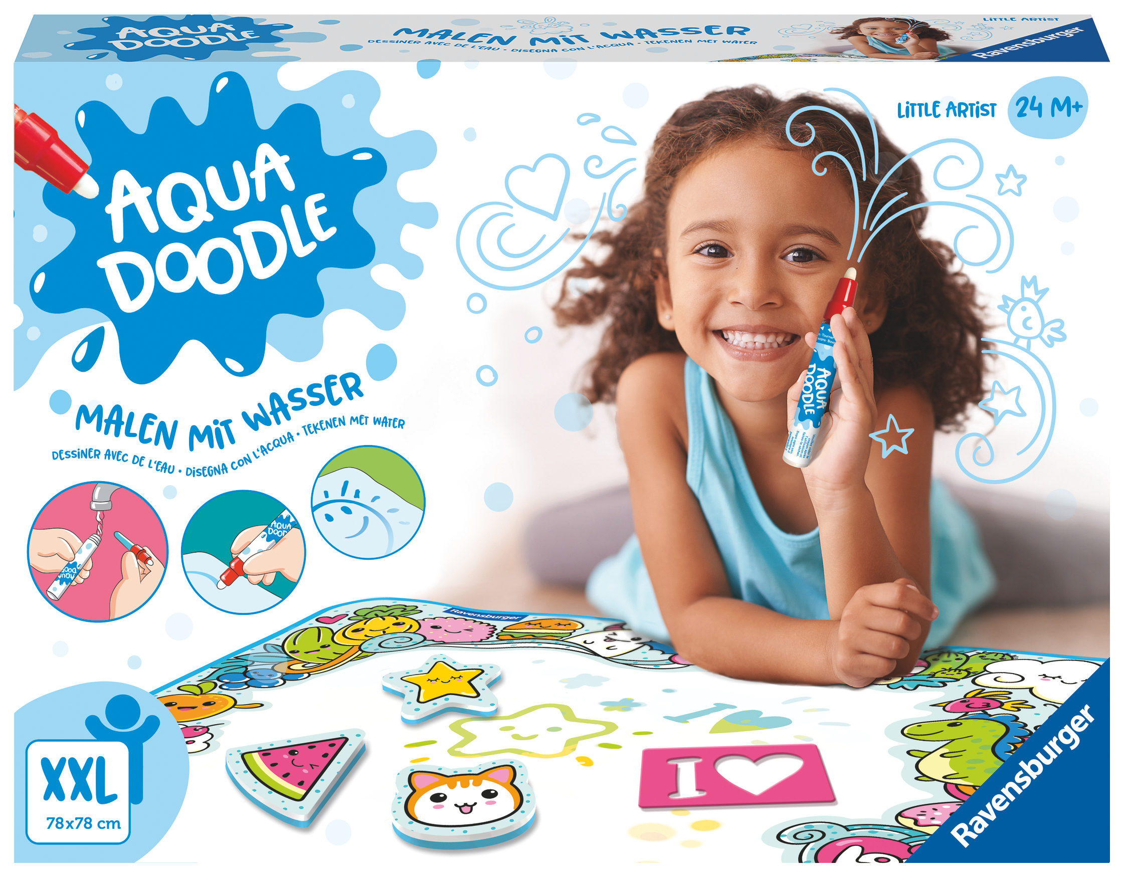 RAVENSBURGER Aquadoodle® Little Artist Spielset Mehrfarbig
