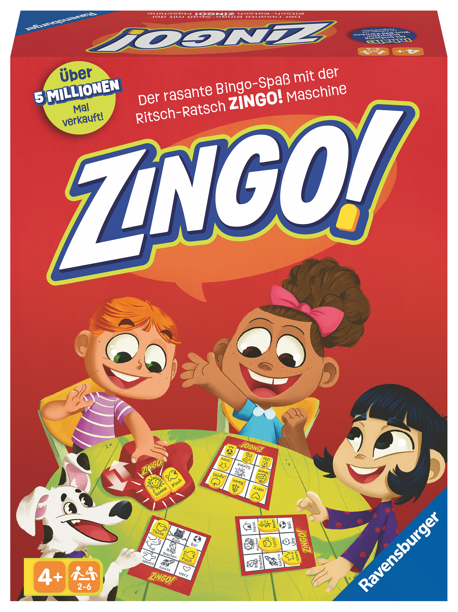 RAVENSBURGER Zingo! Kinderspiel Mehrfarbig