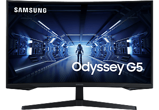 SAMSUNG Odyssey G5 LC32G55TQBU - Ecran de jeu, 32 ", WQHD, 144 Hz, Noir