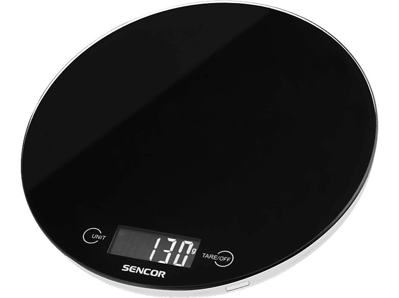 SENCOR SKS 5330 Konyhai mérleg, max. 5 kg, fekete