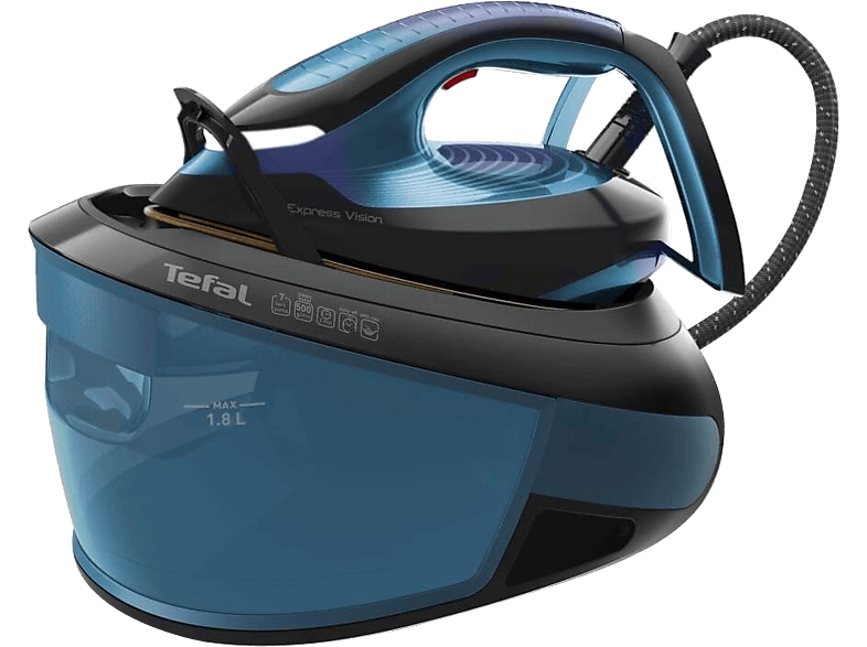 TEFAL SV8151E0 Express Power gőzállomás, kék/ fekete