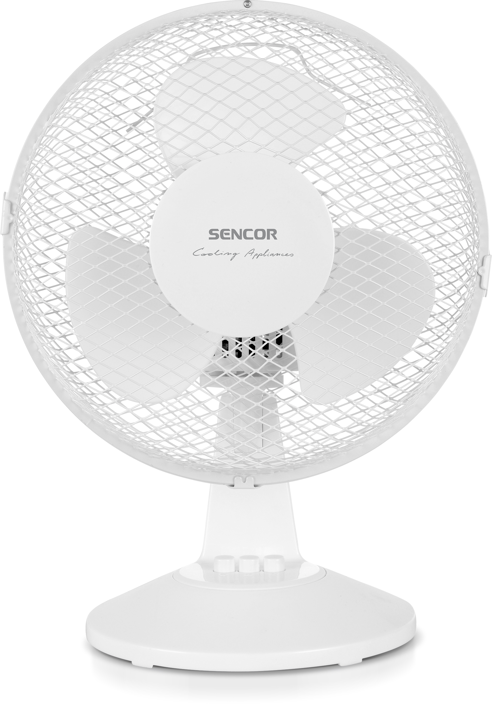 SENCOR SFE 2310WH Asztali ventilátor, 25W, fehér