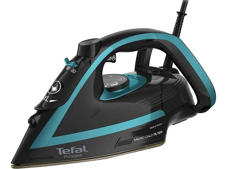 TEFAL FV8066E0 Puregliss gőzölős vasaló, zöld