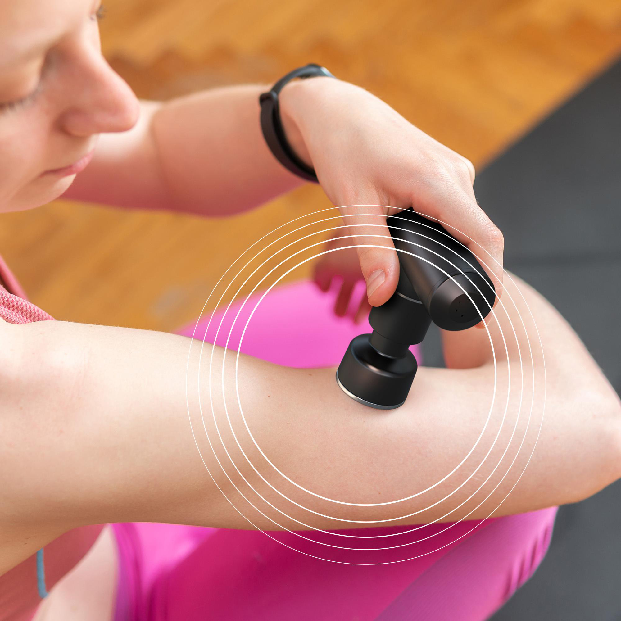 HOMEDICS MYTI Mini Massagepistole Anthrazit Massagegerät
