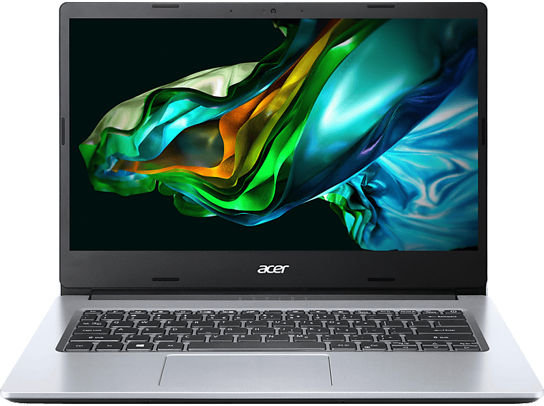 ACER Aspire 3 (A314-35-C2PZ), Notebook mit 14,0 Zoll Display, Intel® Celeron® Prozessor, 4 GB RAM, 128 GB SSD, Intel UHD Graphics, Pure Silver