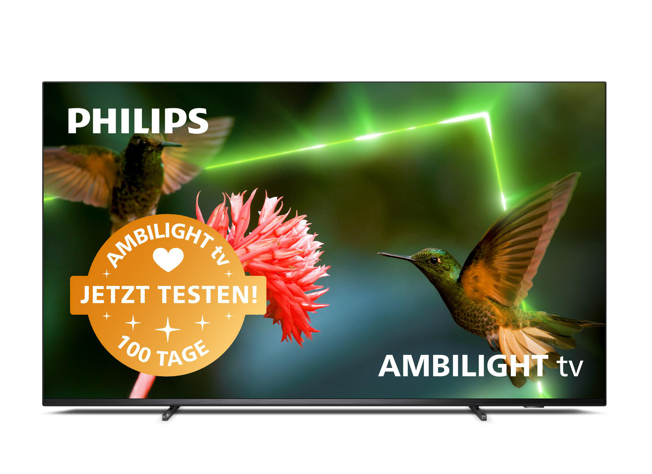 PHILIPS 55PML9507/12 4K UHD MiniLED TV (Flat, 55 Zoll / 139 cm, UHD 4K, SMART TV, Ambilight, Android TV™ 11 (R))