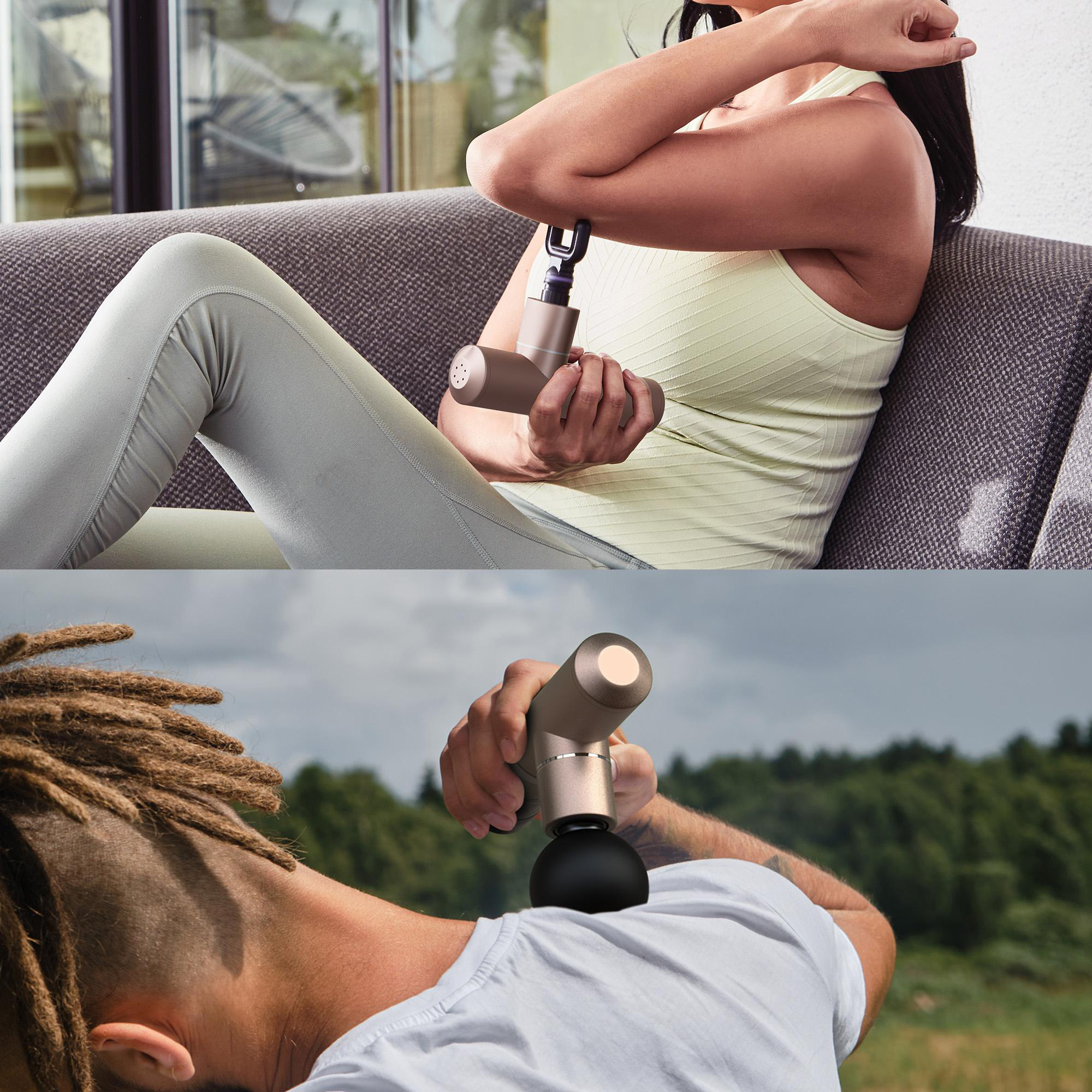 HOMEDICS MYTI Mini Massagepistole Kupfer Massagegerät