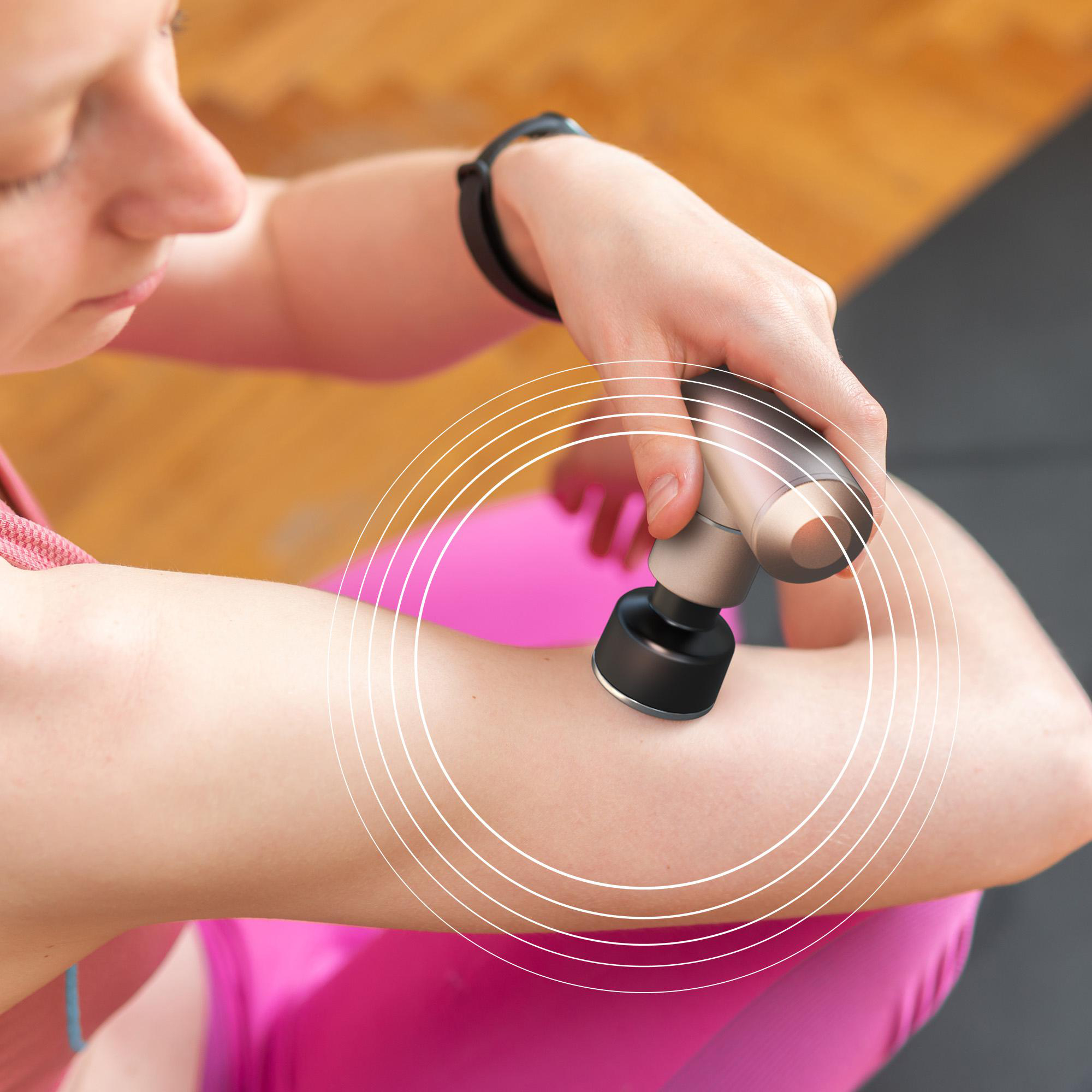 HOMEDICS MYTI Mini Massagepistole Kupfer Massagegerät