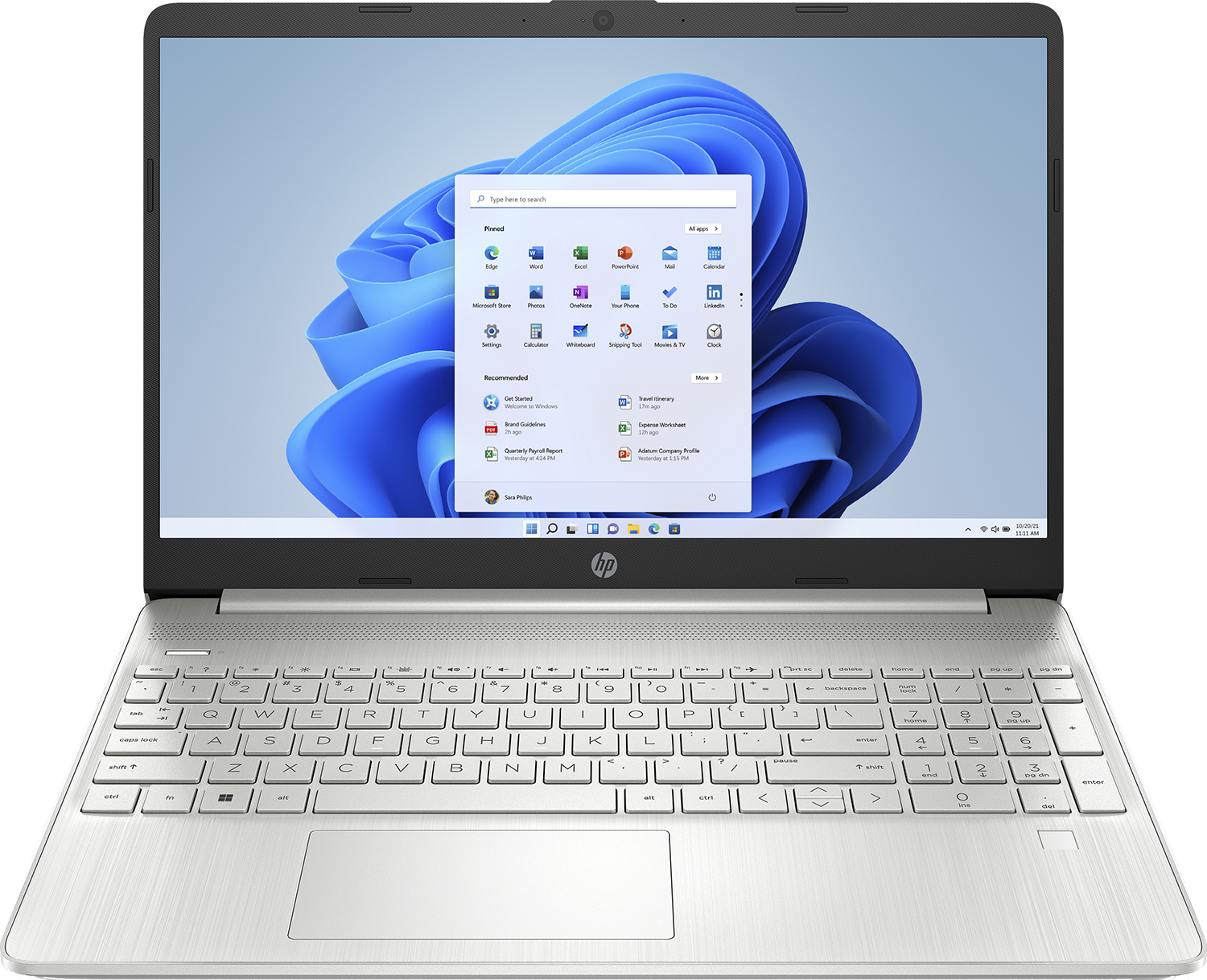 HP 15s-fq4540nd - 15.6 inch - Intel Core i5 - 8 GB - 256 GB