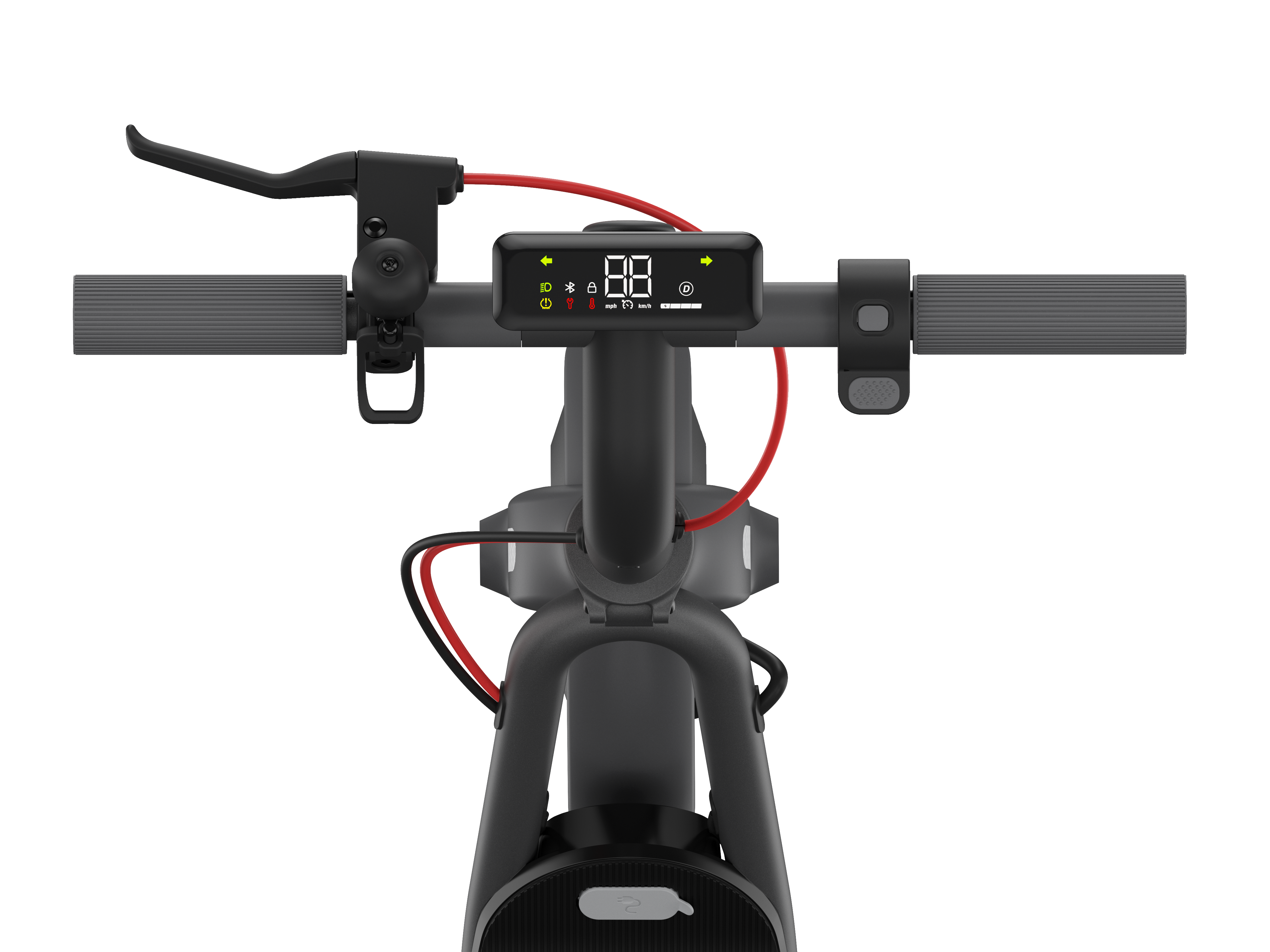 Patinete eléctrico - Navee V40, 300W, Carga máxima 120 kg, 7650 mAh, 25 km/h, Negro