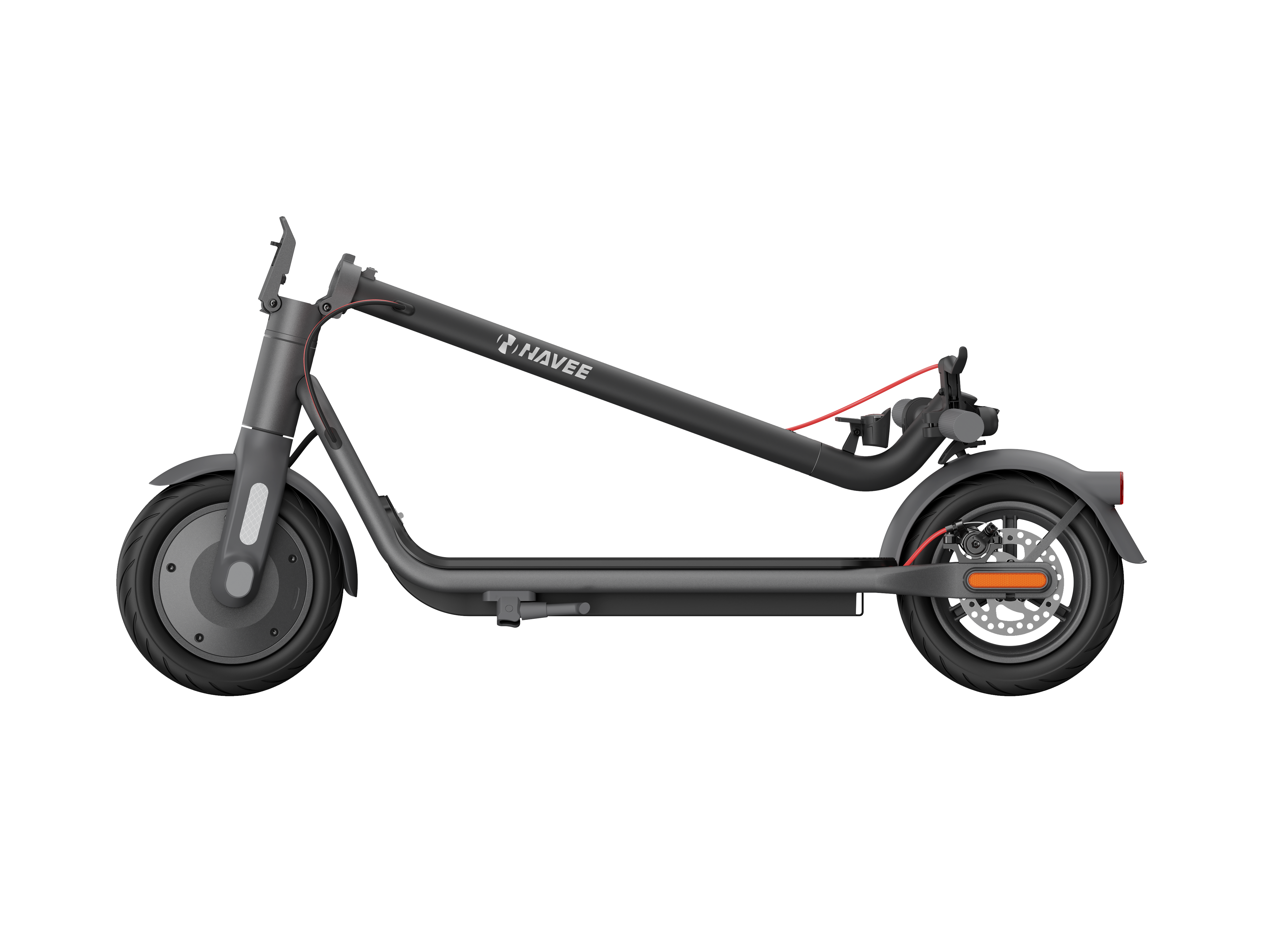 Patinete eléctrico - Navee V40, 300W, Carga máxima 120 kg, 7650 mAh, 25 km/h, Negro