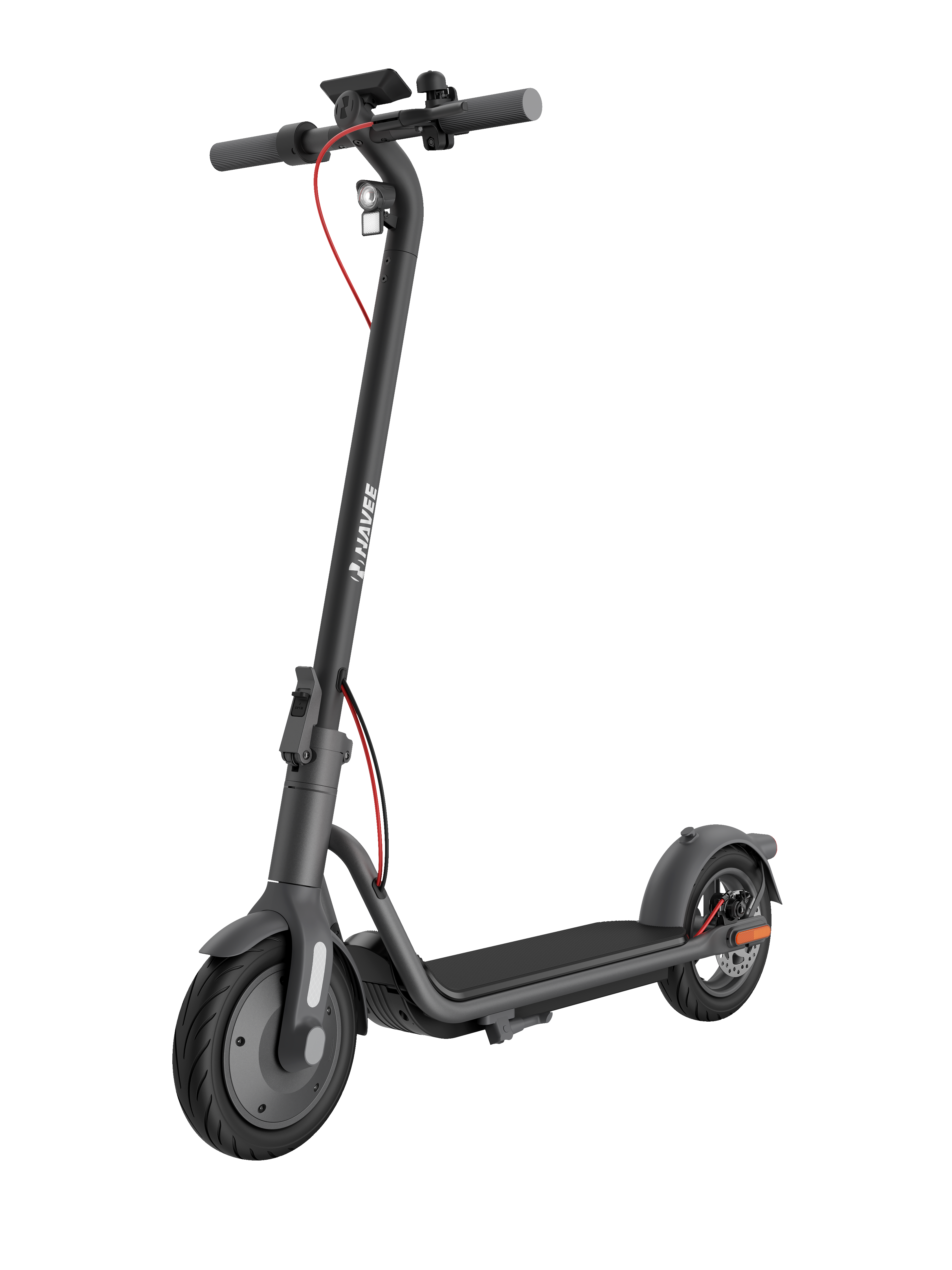 Patinete eléctrico - Navee V40, 300W, Carga máxima 120 kg, 7650 mAh, 25 km/h, Negro