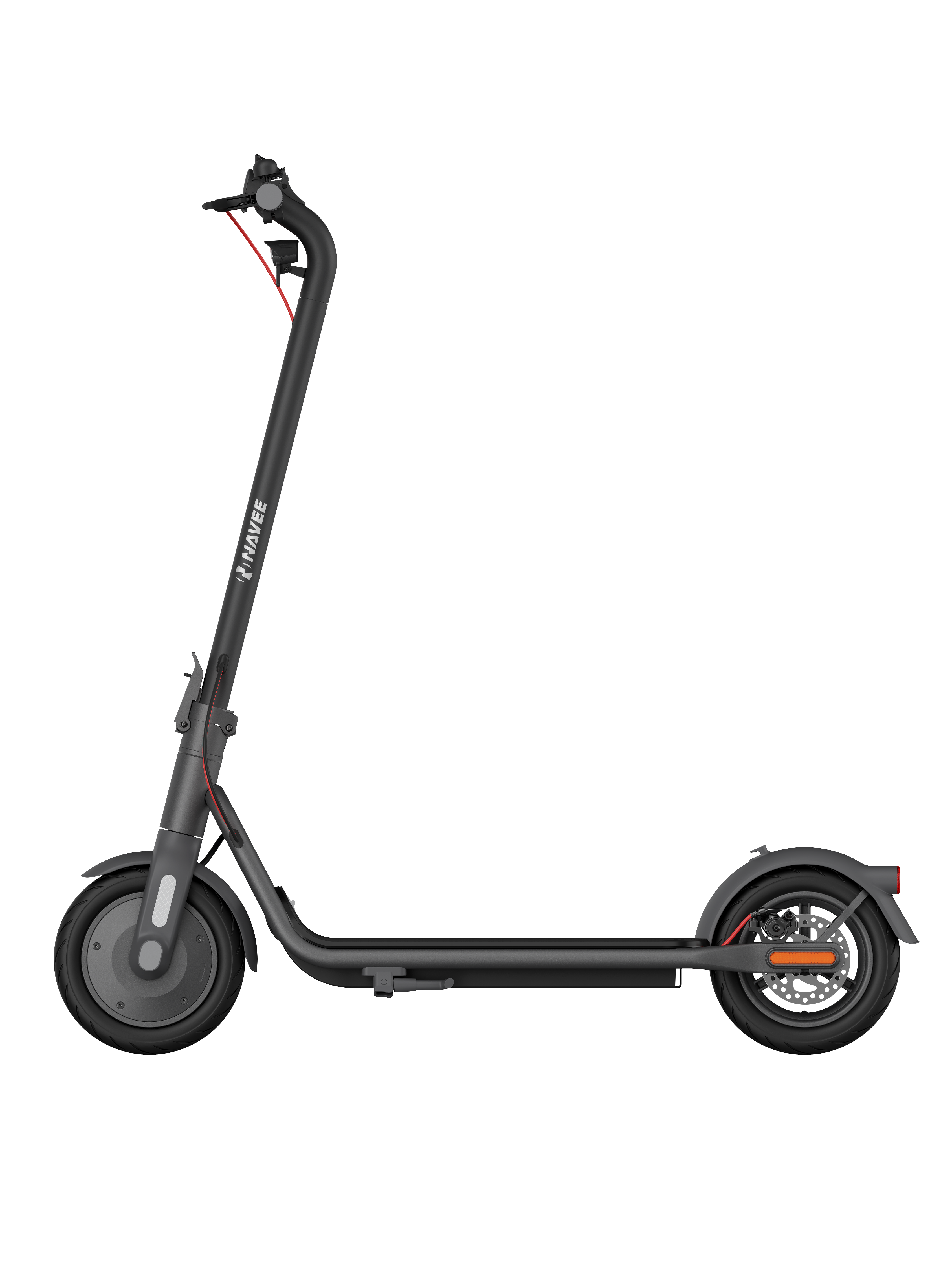 Patinete eléctrico - Navee V40, 300W, Carga máxima 120 kg, 7650 mAh, 25 km/h, Negro