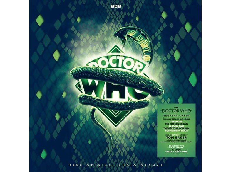 Doctor Who Serpent Crest (Lim. Black And Green Vinyl 10LP) (Vinyl