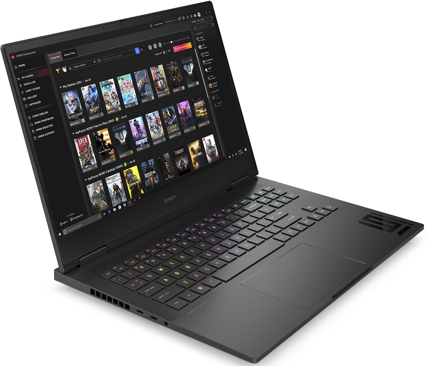 HP OMEN 16-WF0894ND - 16.1 inch - Intel Core i7 - 32 GB - 1 TB - GeForce RTX 4070