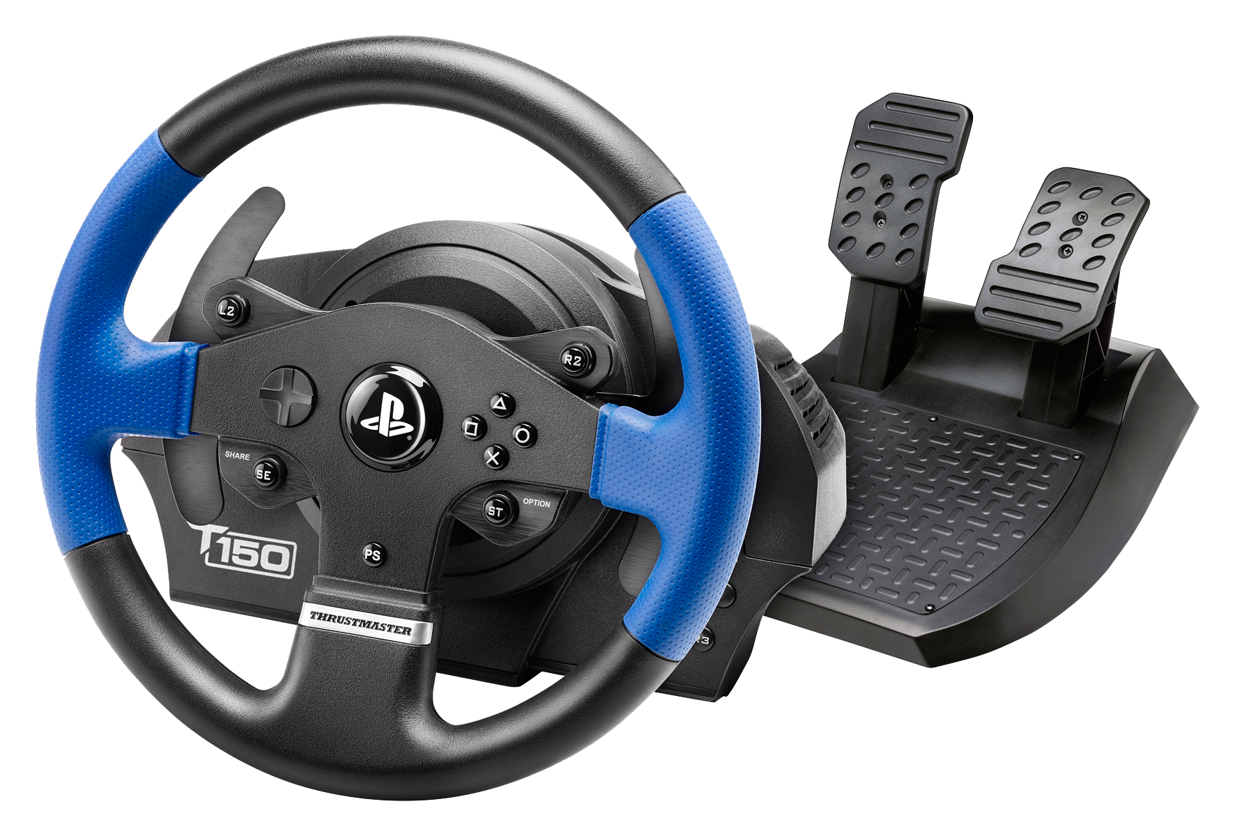 THRUSTMASTER T150 RS Force Feedback Wheel - Volante Force Feedback (Nero / blu)