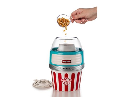 ARIETE 2957-BL - Popcorn-Maschine (Hellblau)