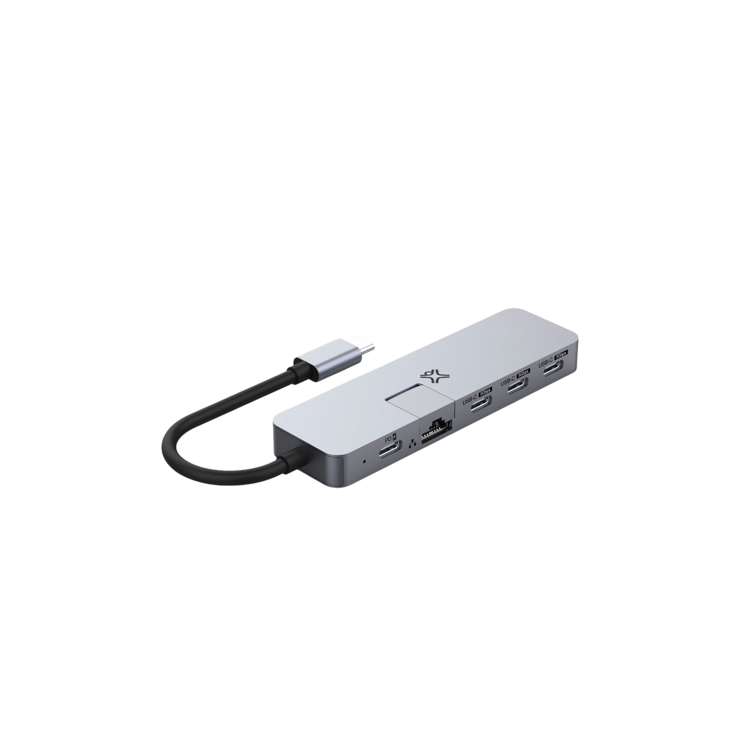 XTREMEMAC MacBook M1, USB-C Max Plus hub, grijs