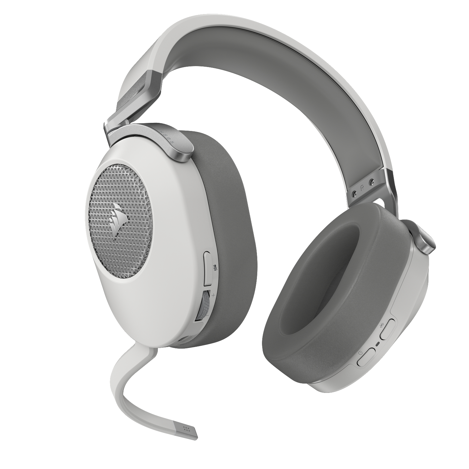 CORSAIR HS65 Wireless, Gaming Bluetooth Over-ear Weiß Headset