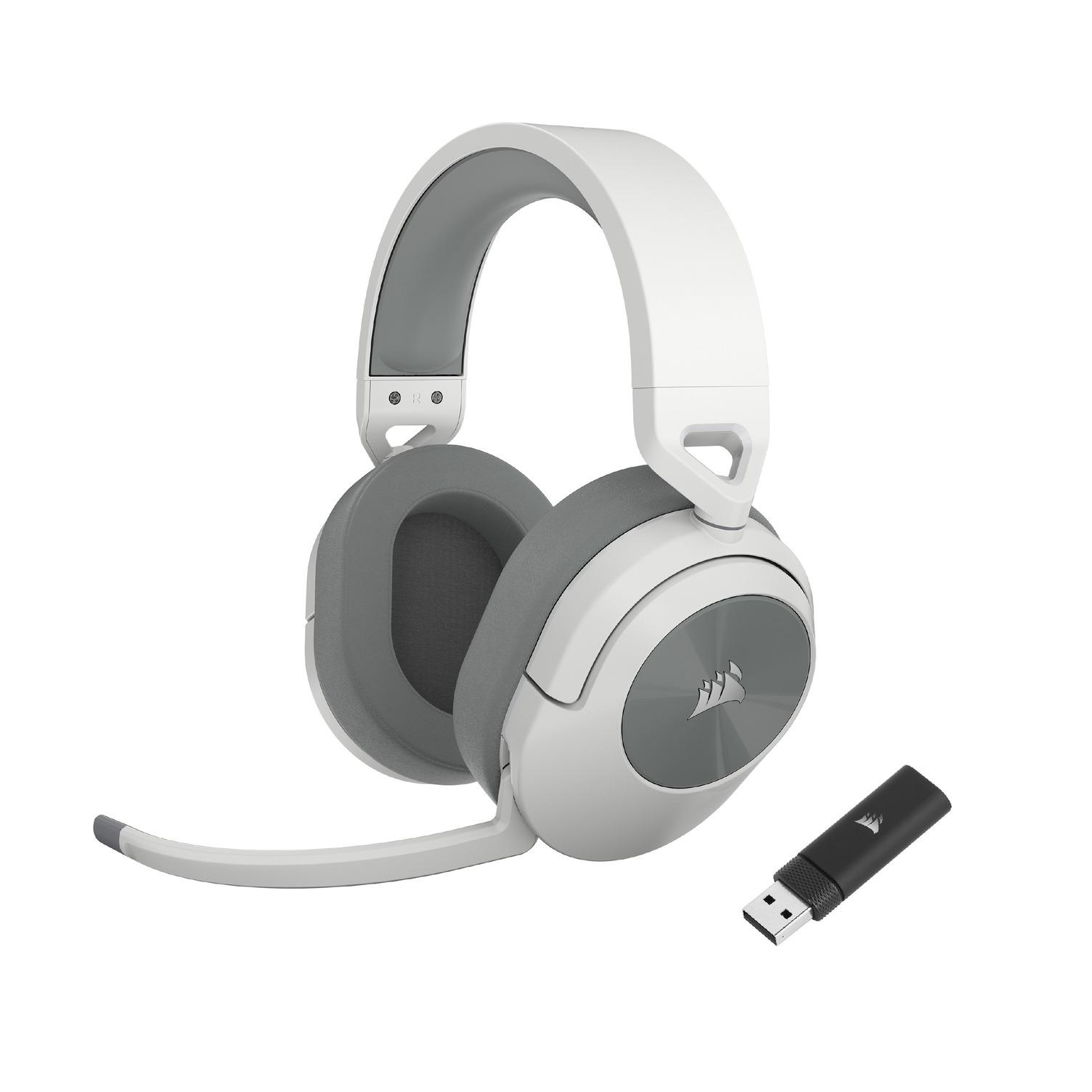 CORSAIR HS55 Wireless, Over-ear Gaming Weiß Headset Bluetooth
