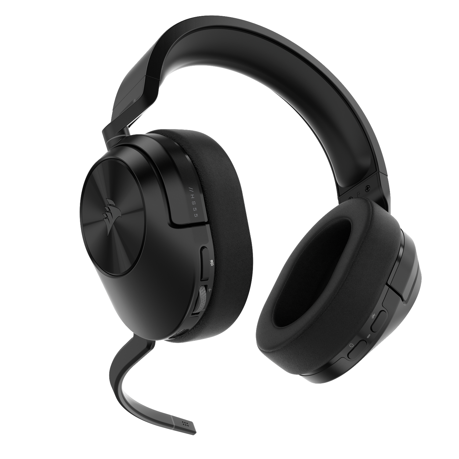 CORSAIR HS55 Wireless, Over-ear Gaming Schwarz Headset Bluetooth