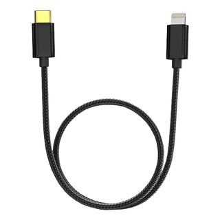 FIIO LT-LT4 - Câble USB-C vers Lightning OTG (Noir)