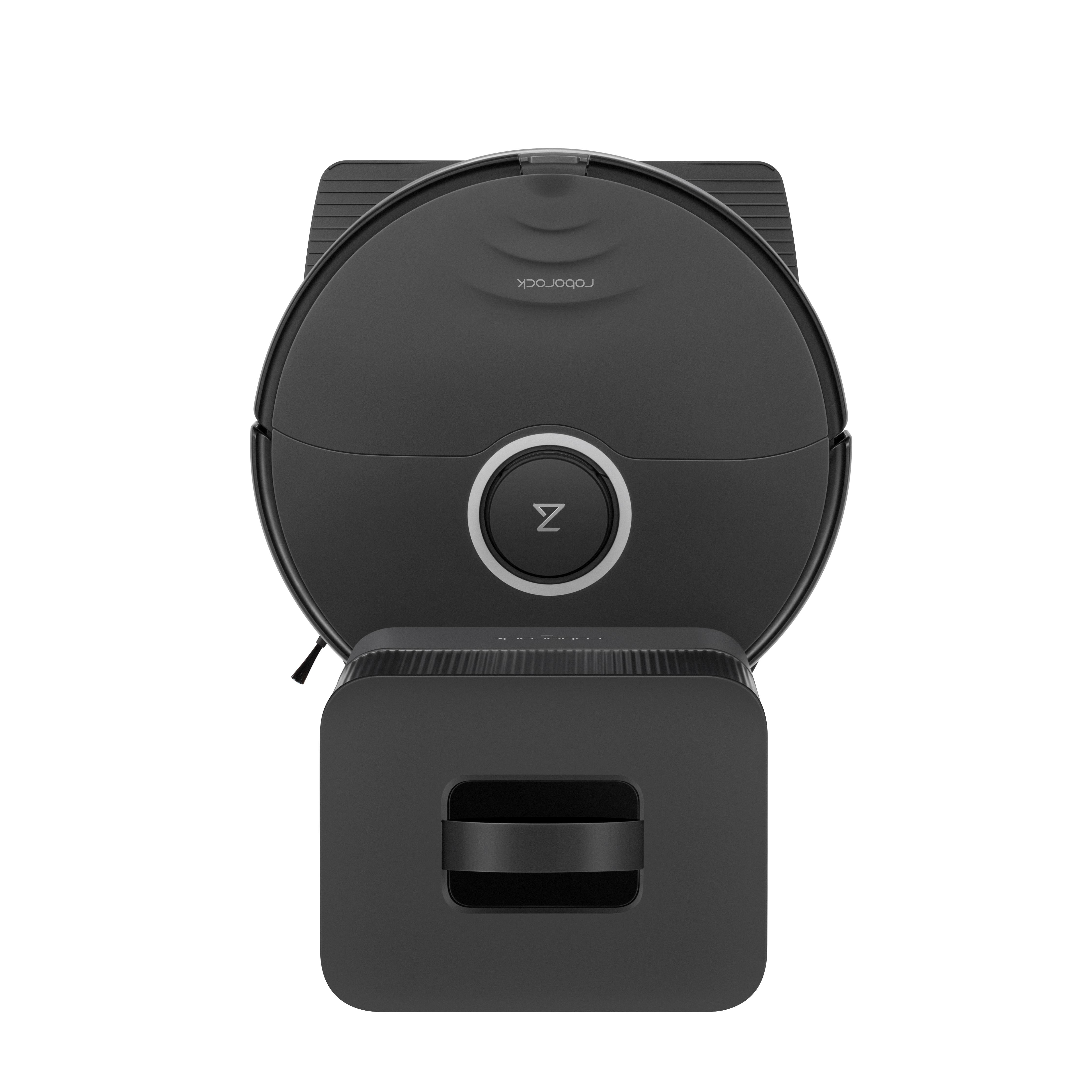 ROBOROCK S8+ Vacuum Cleaner Saugroboter mit Wischfunktion (Schwarz, Laufzeit: 180min (nur Saugen), mit Absaugstation)