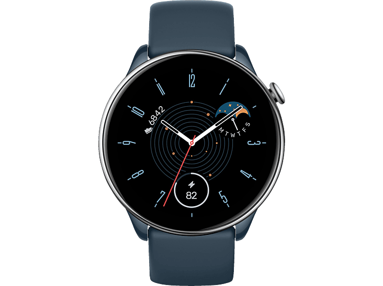 AMAZFIT GTR Mini Smartwatch Edelstahl Silikon, 20 mm, Ocean Blue