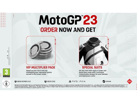 MotoGP 23: Day One Edition - PlayStation 4 - Tedesco, Francese, Italiano