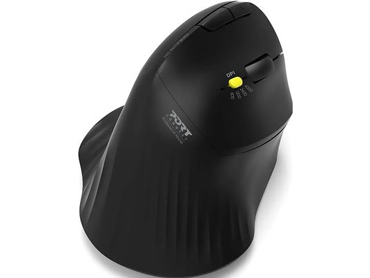 PORT DESIGNS Trackball - Mouse ergonomico (Nero)