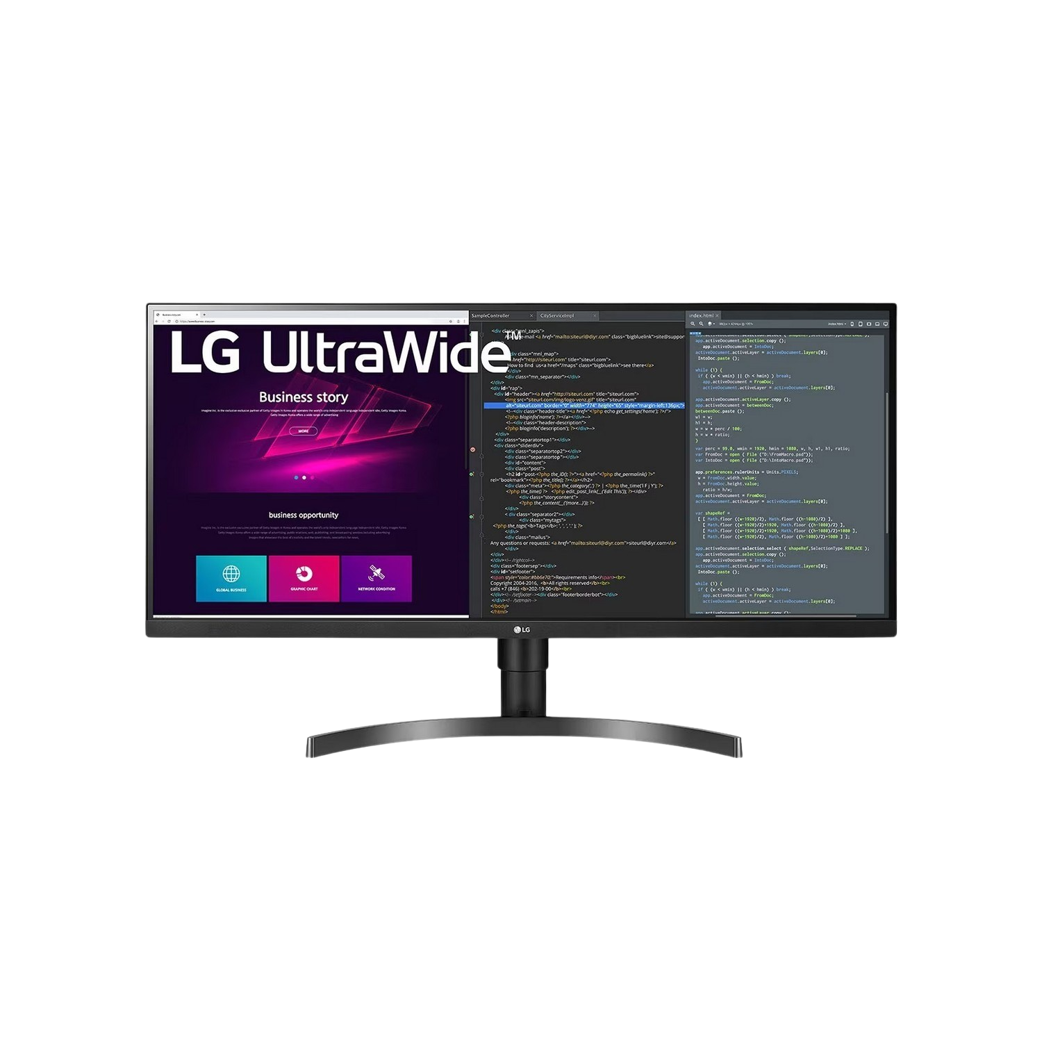 LG Moniteur UltraWide 34" QHD (34WN750P-B.AEU)