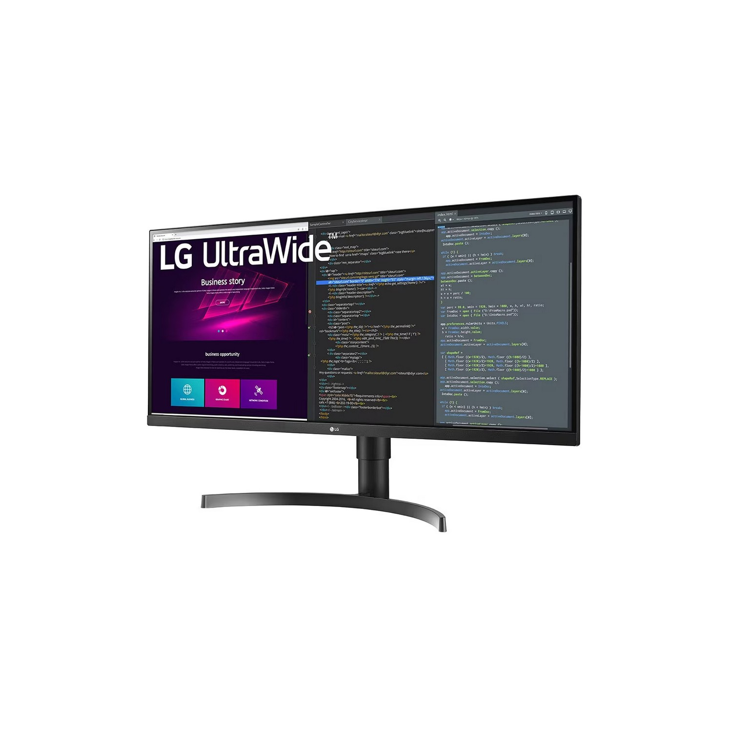 LG Moniteur UltraWide 34" QHD (34WN750P-B.AEU)