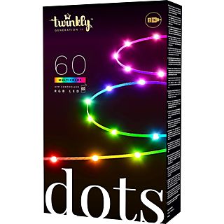 TWINKLY Dots 60 RGB LED 8 MM - Illuminazione al LED (Trasparente)